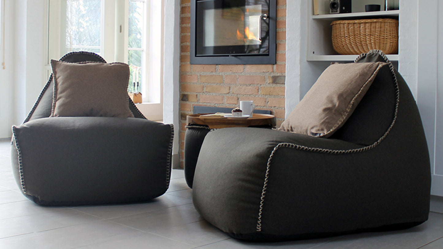 Medley Lounge Chair - Eksklusiv sakkosekk for innendørs bruk