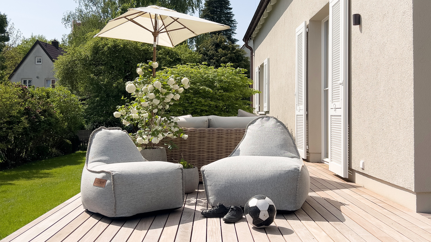 Cobana Lounge Chair & Pouf - Sakkosekk for innendørs og utendørs bruk