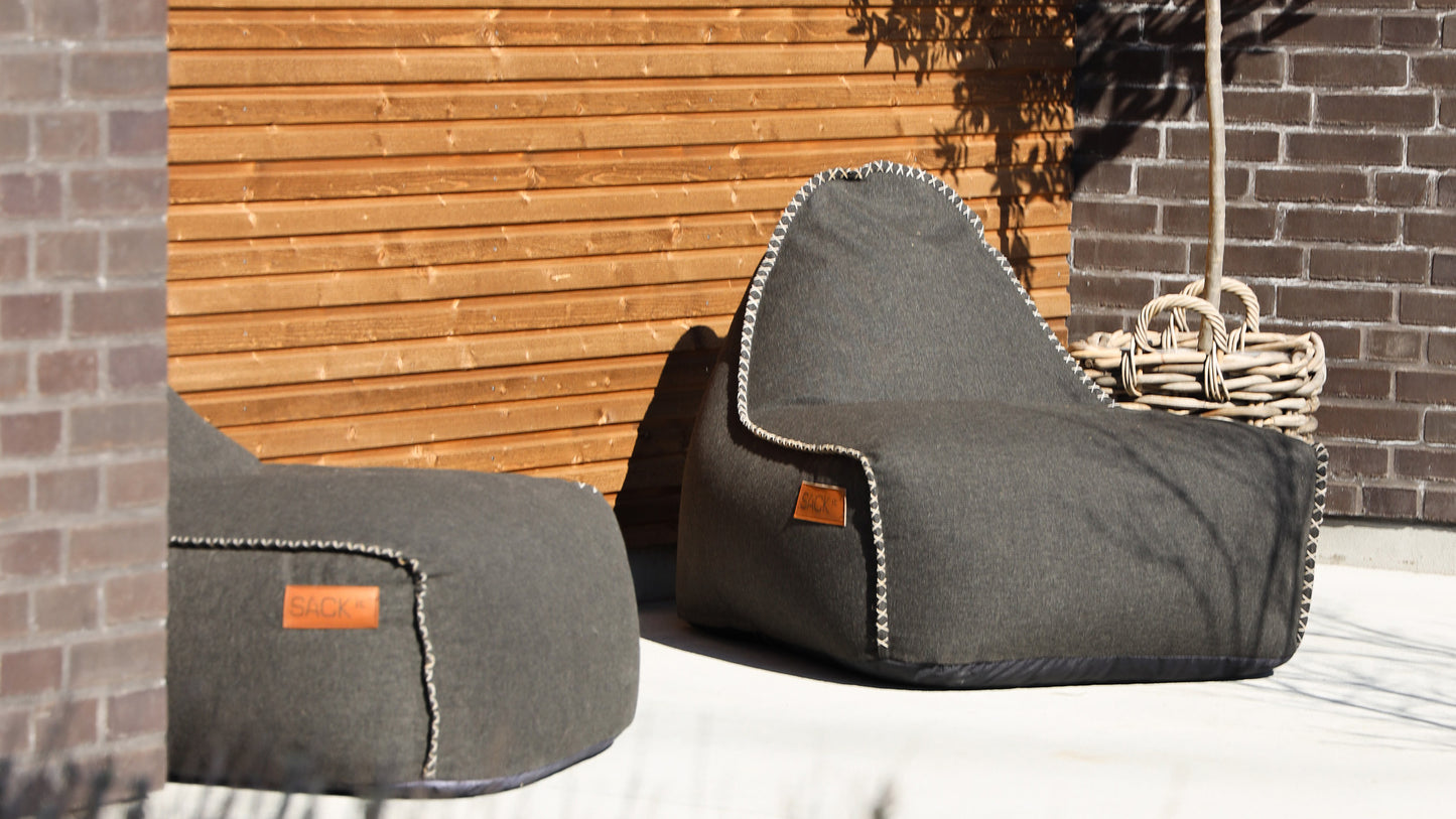 Cobana Lounge Chair & Pouf - Sakkosekk for innendørs og utendørs bruk