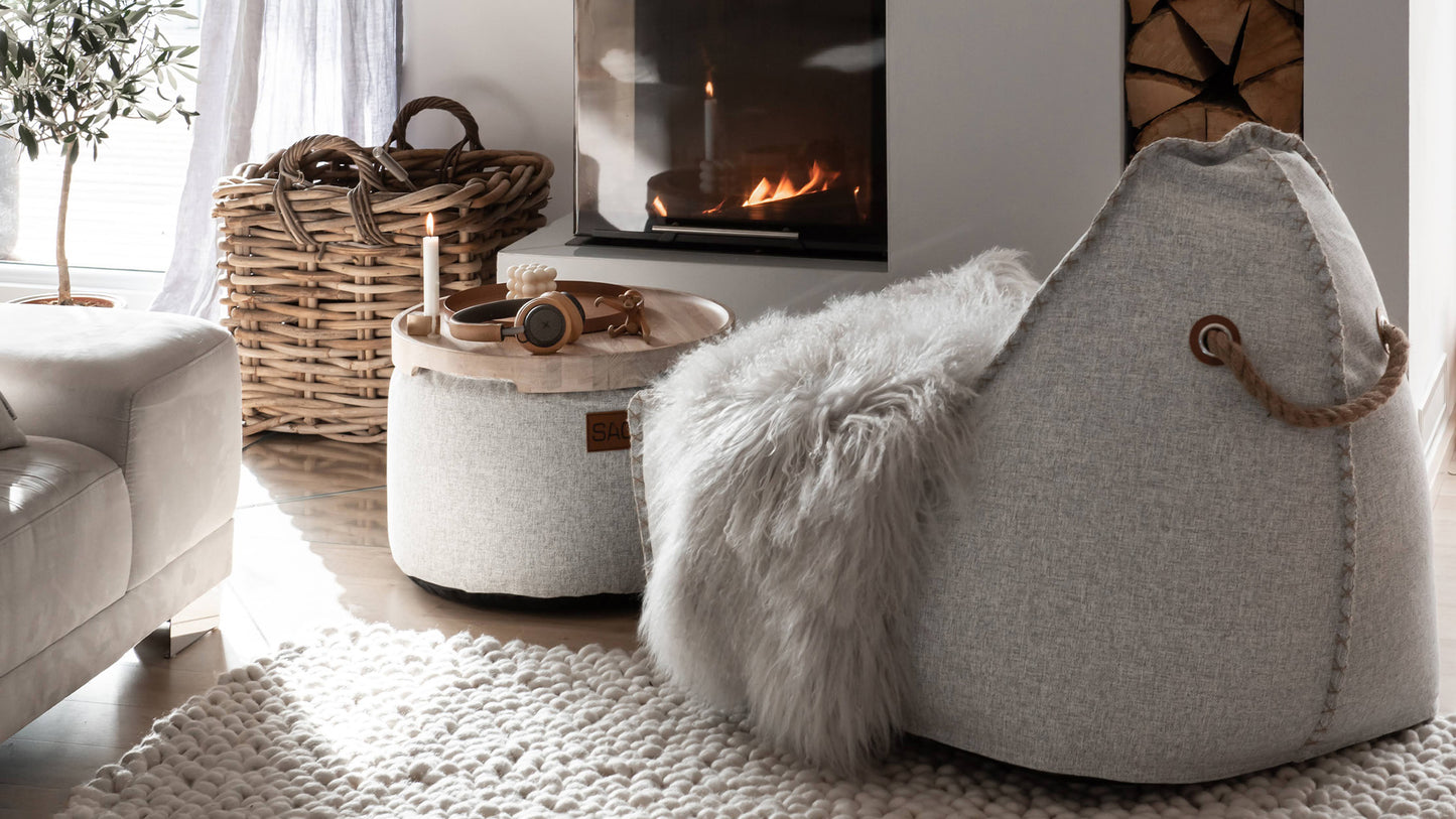 Cobana Lounge Chair & Pouf - Sakkosekk for innendørs og utendørs bruk