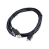 Svart Micro-USB ladekabel på 80 cm for lading av WOOFit og WOOFit JAM høyttalere.