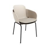 Patio Chair no. One pute i Cobana Sand Melange, slipover-pute til utendørs stol, myk og sklisikker.