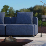 Cobana Lounge Sofa 2-seter i Kirra Indigo med modulær design og uten armlener.