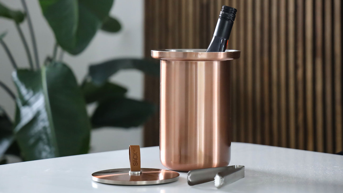 Wine Cooler Copper - Ø14 - Isolert vinkjøler i rustfritt stål