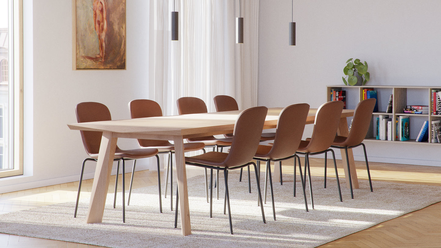 Chair no. One S1 Black Swivel - Innendørs spisebordsstol