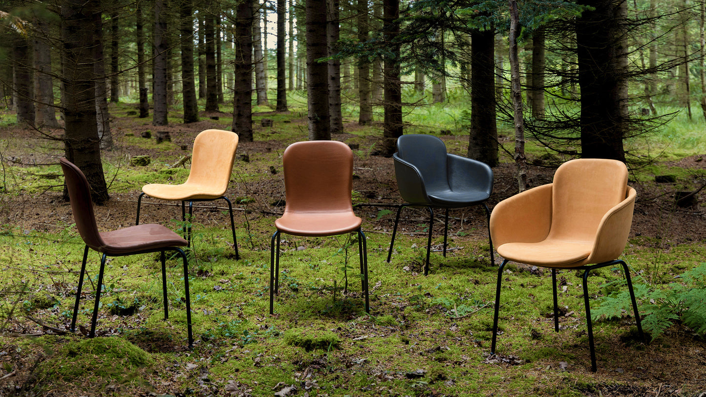 Chair no. One S2 Polished Swivel - Innendørs spisebordsstol