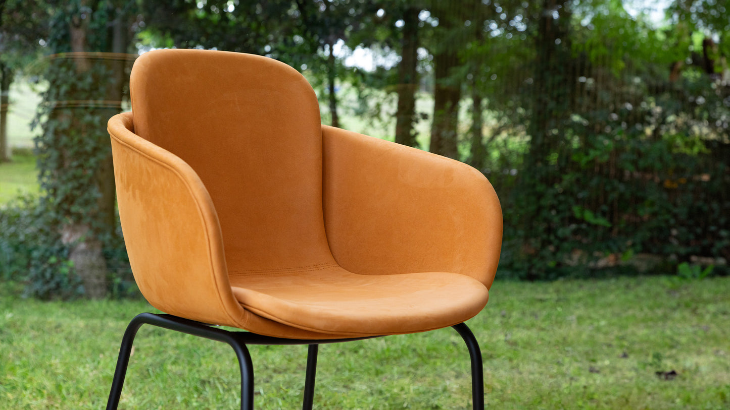 Chair no. One S2 Polished Swivel - Innendørs spisebordsstol