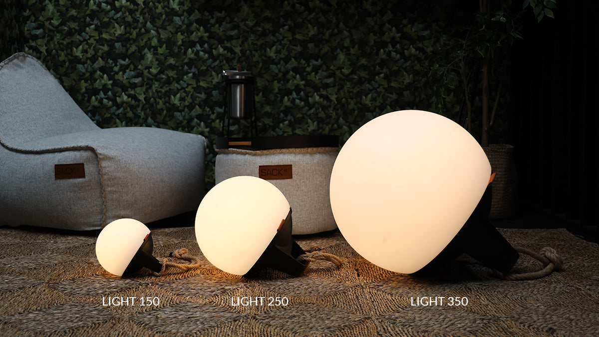 Light 250 - Utendørs / innendørs batteridrevet lampe - Ø30 cm