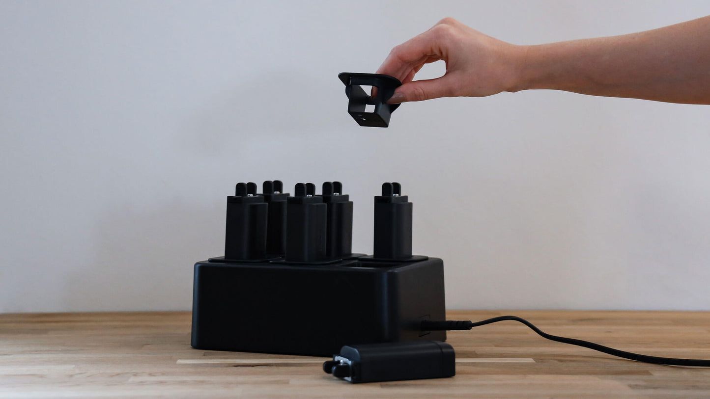 Light - Battery Charging Station - Ladestasjon for 6 SACKit Light-batterier