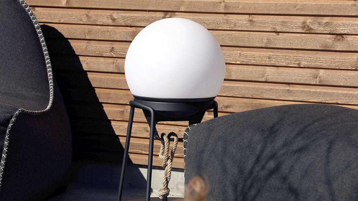 Patio Accessory Stand Ø22 + Light 250 - Innendørs/utendørs stativ med lampe