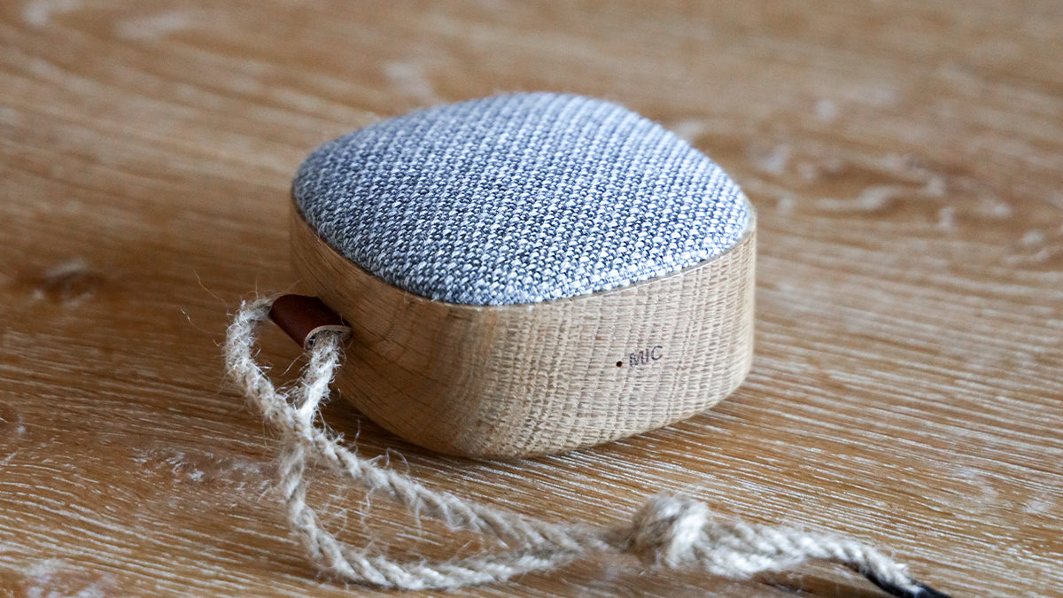 Go Wood - Oppladbar Bluetooth-høyttaler i tre