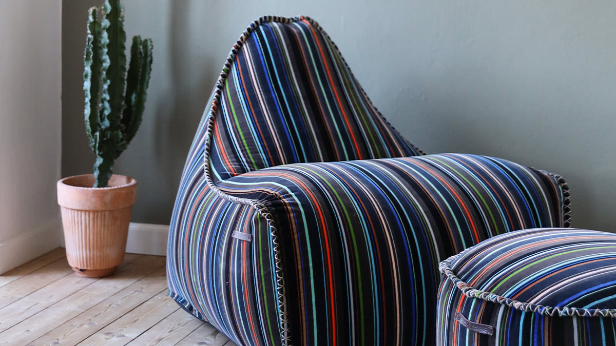 Pouf Paul Smith - Limited Edition - Eksklusivt designet Limited Edition puff