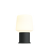 Svart Lamp Intelligent+ med London base i pulverlakkert stål, høyde 14,5 cm, utendørs lampe.