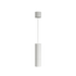 Hvit Expo Pendant pendellampe i aluminium med lang kabel, enkel og tidløs design.