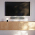 SACKit Wave Soundbar i tekstil og ABS-plast, slank design for vegg eller bord, uten fargeangivelse.