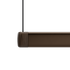 Pebble pendellampe i bronse fra sackit
