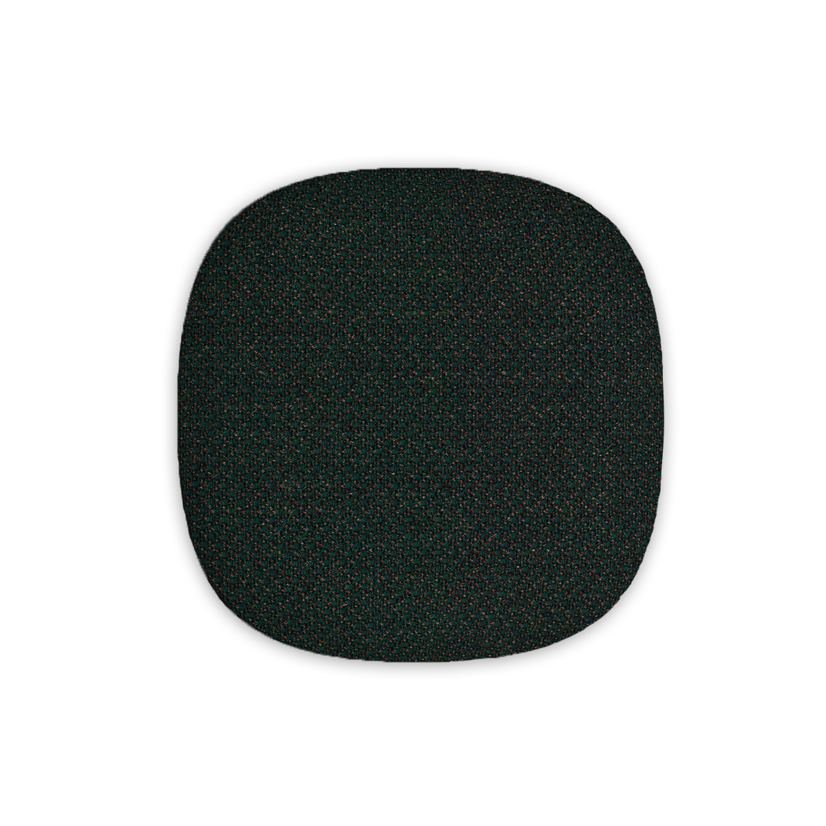 Go Front høyttalerfront i grønn Forest X farge med stoff fra Kvadrat, passer til WOOFit Go-modeller.