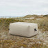 Soft Sofa Outdoor pouf i Kirra Olive farge, myk og lav sittepute for utebruk.