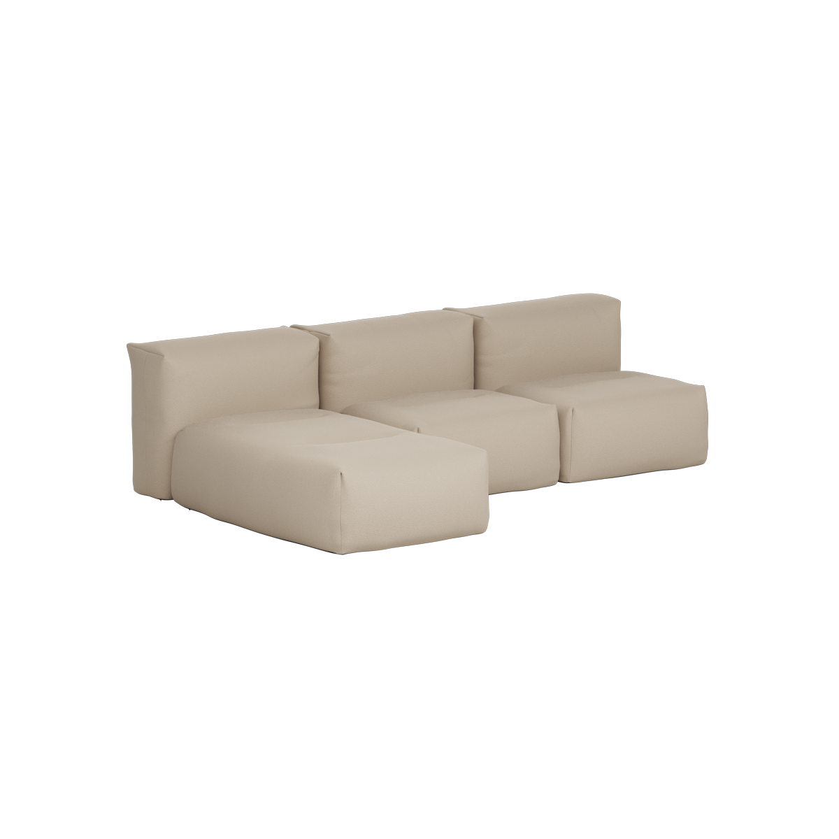 Soft Sofa Outdoor - 3 Seater w/ Lounger