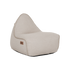 Kirra Sand Cobana Lounge Chair sakkestol med ryggstøtte i vanntett stoff for innendørs og utendørs bruk
