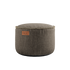 Rund Cobana Pouf i brun farge med vannavstøtende stoff og holdbar form.