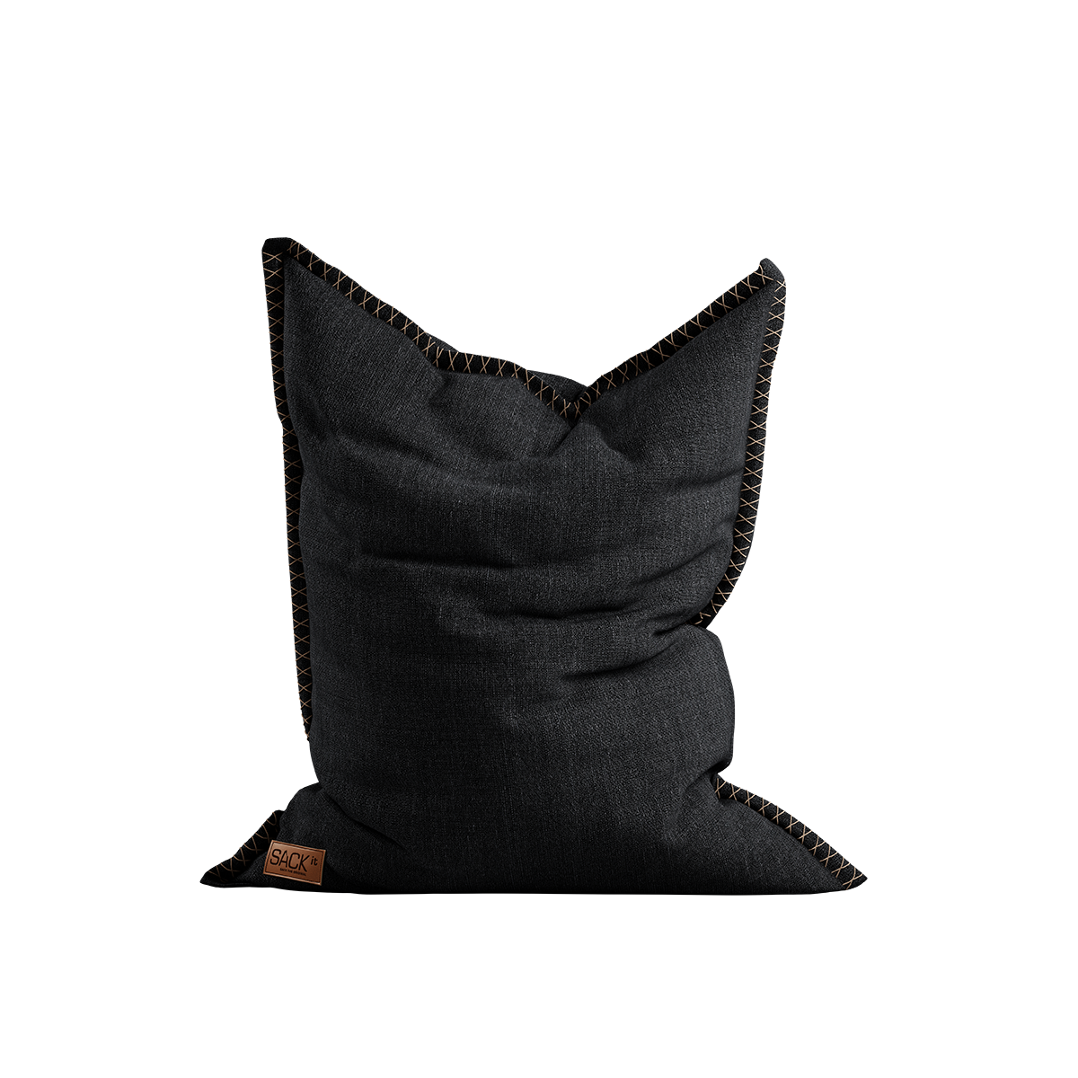 Cobana Beanbag sakkosekk i svart, stor og vannavstøtende med rund form.