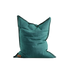 Cobana Beanbag sakkosekk i petrol melange farge, stor og vannavstøtende, designet for innendørs og utendørs bruk.