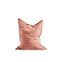Cobana Junior Beanbag i rosa, vannavstøtende sakkestol for barn med mykt, slitesterkt trekk.