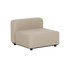Beige setemodul til Cobana Lounge Sofa med bred sitteflate og høy rygg. Dansk design fra sackit for komfortable og værbestandige uteområder.