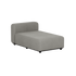 Grå sjeselongmodul til Cobana Lounge Sofa fra sackit for nordiske uteområder med rene skandinaviske linjer og værbestandig design