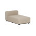 Beige sjeselongmodul til Cobana Lounge Sofa fra sackit med myke puter og rene skandinaviske linjer for en stilren og komfortabel uteplass