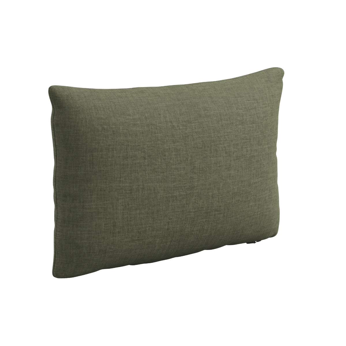 Rektangulær Outdoor Cushion i Kirra Olive farge med slitesterkt olefinfiber trekk.