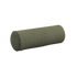 Outdoor Cushion bolster i Kirra Olive, rund pute med slitesterkt olefin-tekstil for uterom.