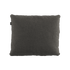 Kirra Noir Cobana Cushion in water-repellent olefin fabric for outdoor sofa, soft foam filling.