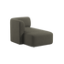Fjord Sofa med venstrestilt chaiselong i stoffet Cosmo Stone, myke linjer og skandinavisk design.
