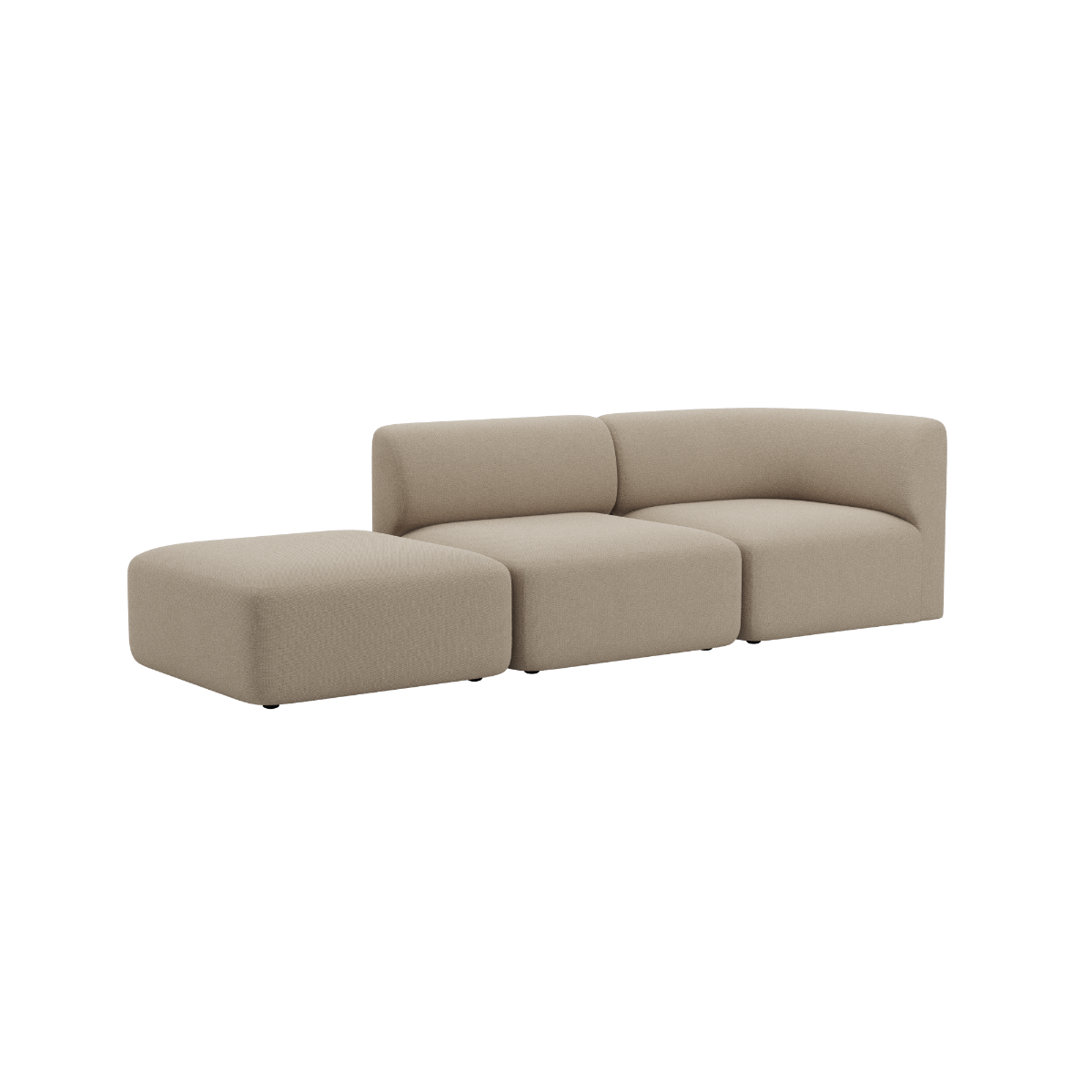 Fjord Sofa - 2 seater w/ open end