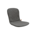Grå Patio Cushion slipover-pute til Patio Chair no. One, laget for utendørs bruk med sklisikker bakside.