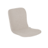 Patio Chair no. One med Kirra Sand slipover-pute i mykt, lyst stoff til utendørs bruk.