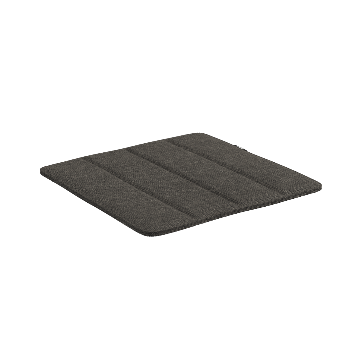 Kirra Patio Chair sittepute i svart olefin, tilpasset utendørs bruk med stropp for feste.