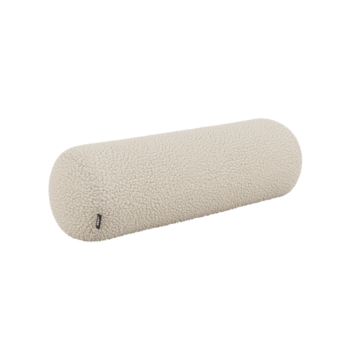 Avlang bolsterpute i Teddy Beige tekstil med fast kaldskumfyll til Soft Sofa Indoor.