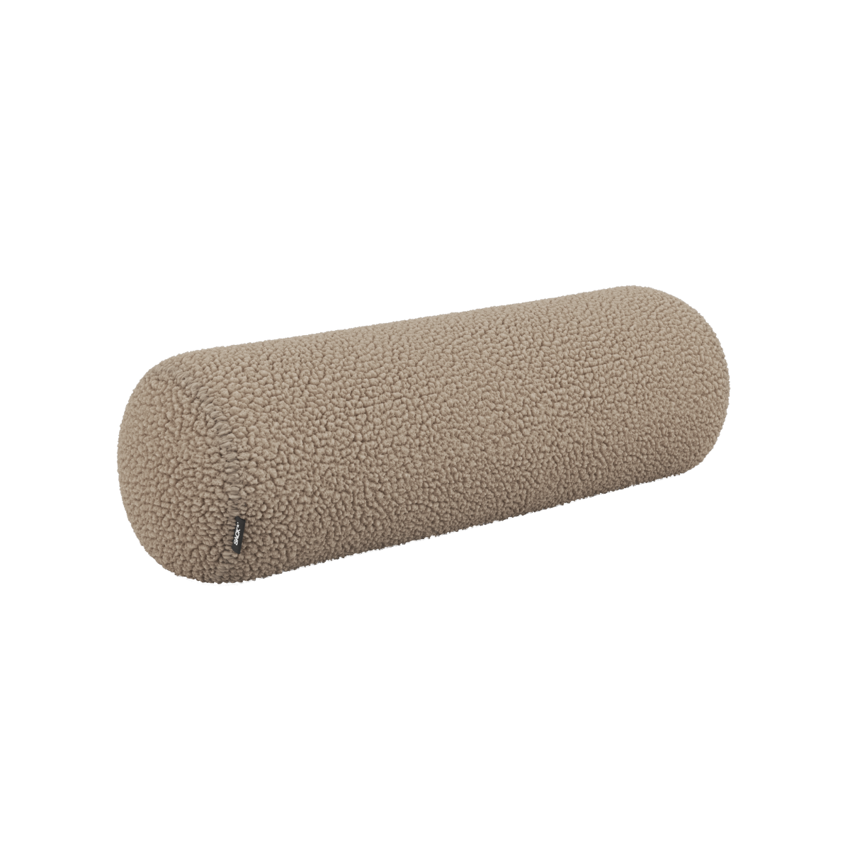 Avlang bolsterpute i Teddy Brown stoff med fast kaldskumfyll til Soft Sofa Indoor.