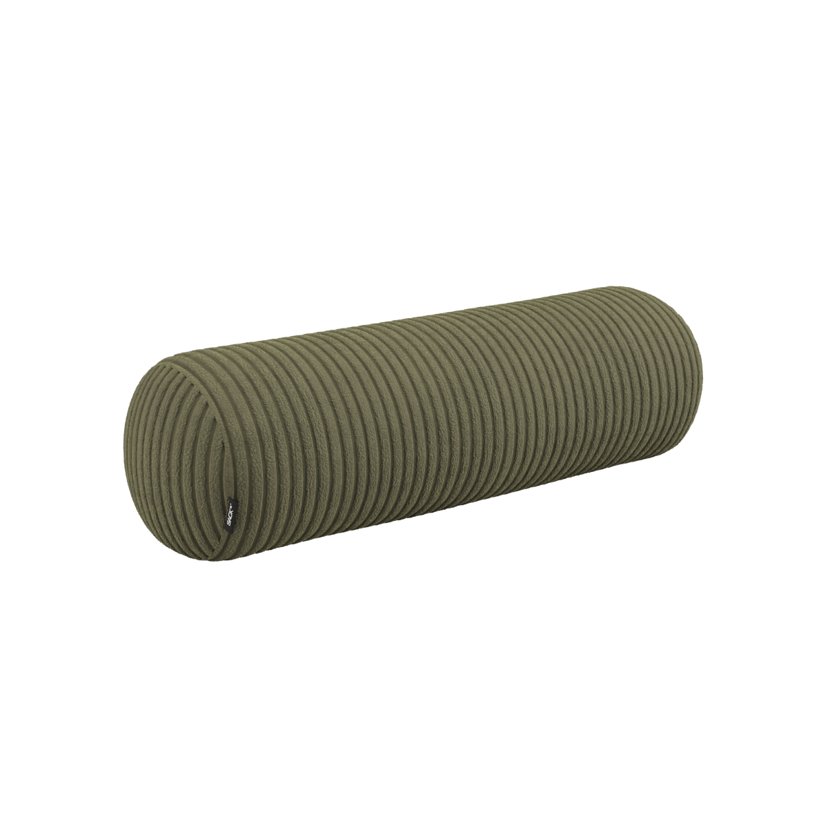 Avlang pute i Corduroy Olive cordfløyel med brede ribber til Soft Sofa Indoor.