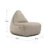 Cobana Lounge Chair og pouf i grått, vanntett sakkosekk med ryggstøtte i dansk design.