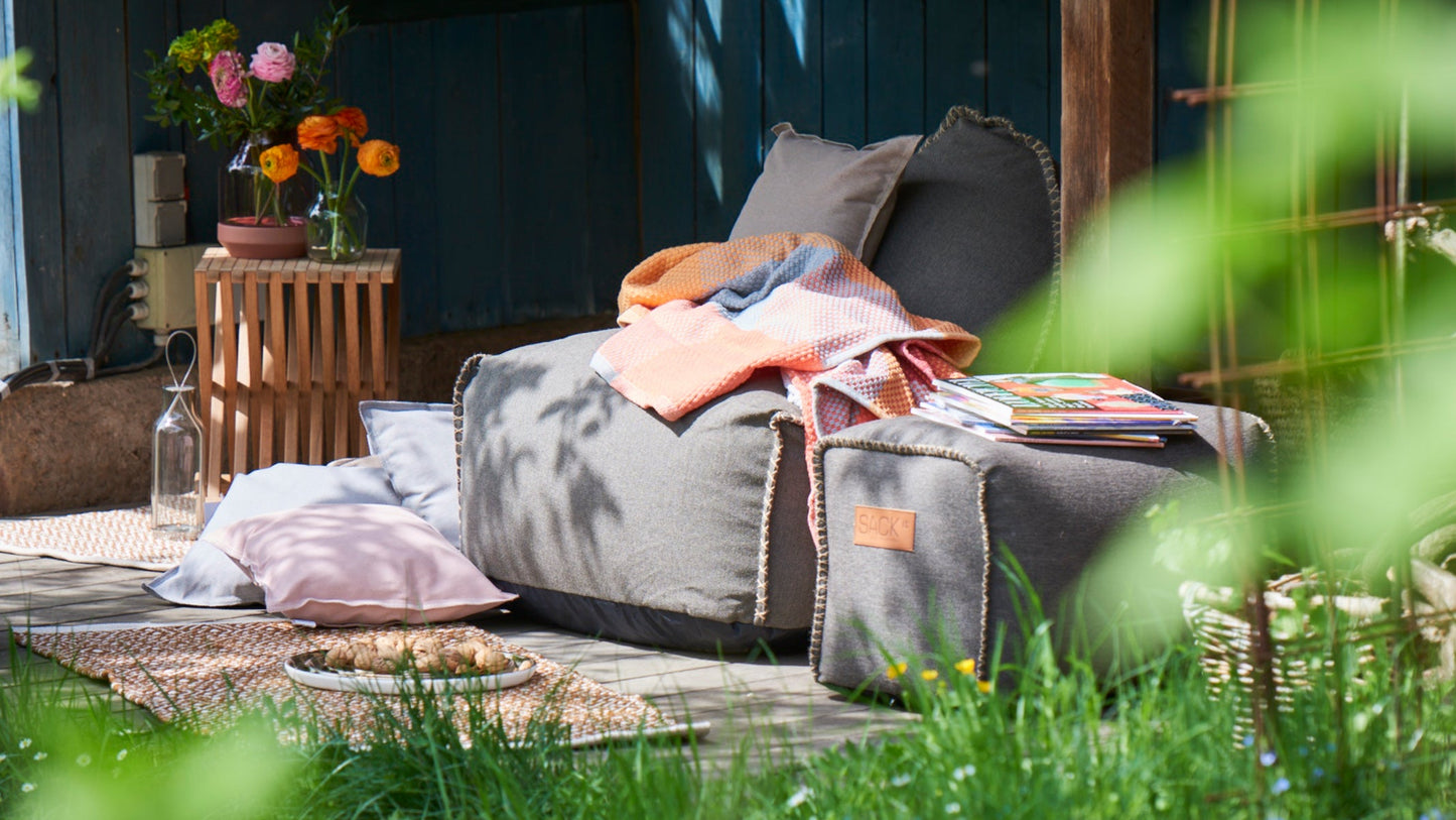 Cobana Square Pouf - Puff for innendørs og utendørs bruk
