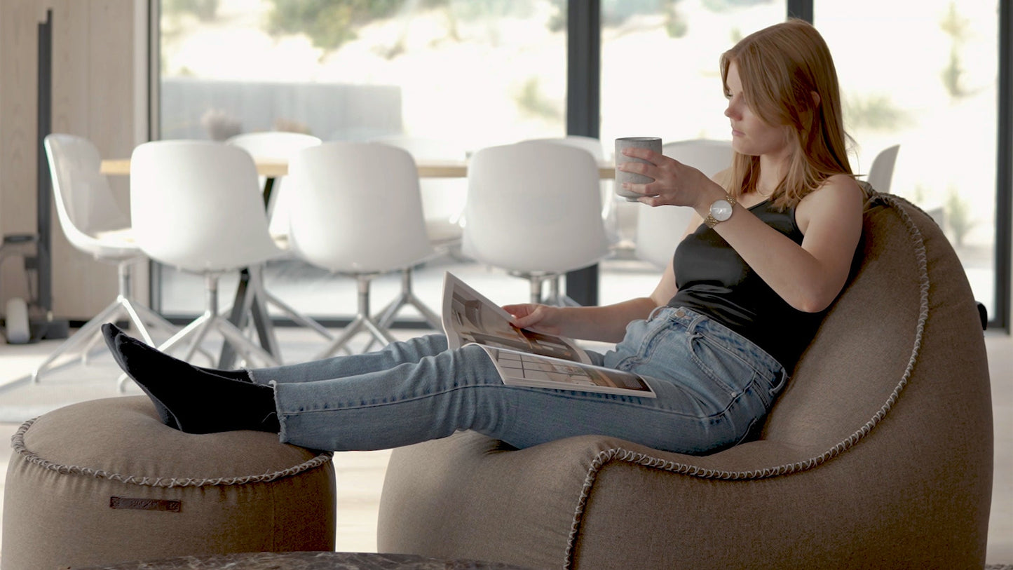 Medley Lounge Chair - Eksklusiv sakkosekk for innendørs bruk