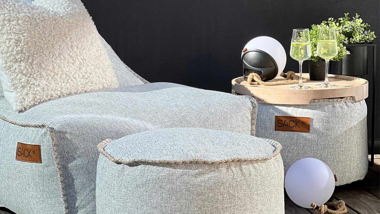 Cobana Pouf - Puff for innendørs og utendørs bruk