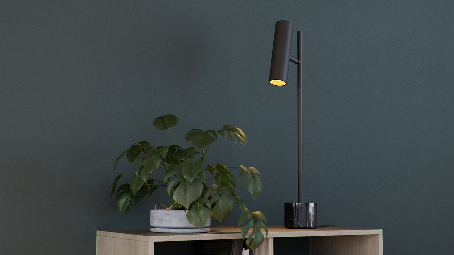 Expo Table - Innendørsbordlampe med marmorfot