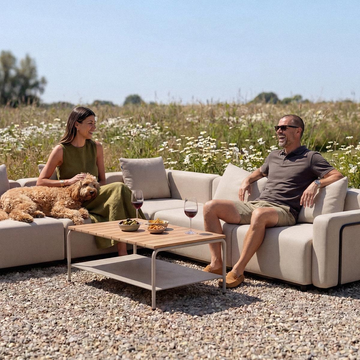 Cobana Lounge Sofa - 2 seater - Utendørs 2-seters loungesofa