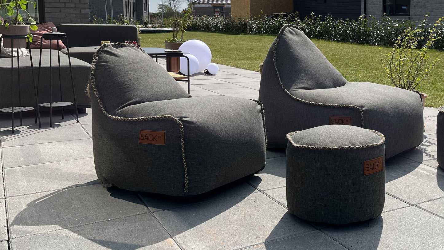 Cobana Junior Pouf - Puff i barnestørrelse for innendørs og utendørs bruk