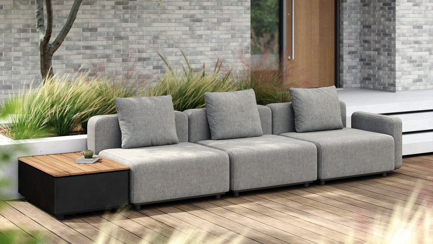 Patio Storage Table - Loungemodul – Utendørs Bord med oppbevaring